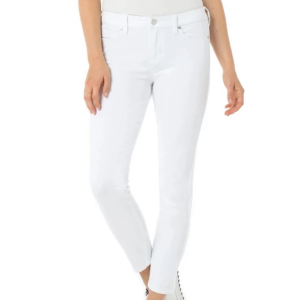 Women's Liverpool Los Angeles Abby Ankle Slim Fit Skinny Jeans White 6 28