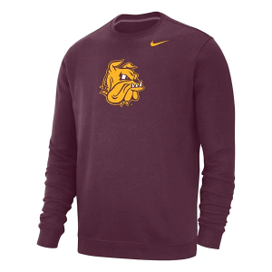Minnesota Duluth Bulldogs Nike Crew XLarge Maroon