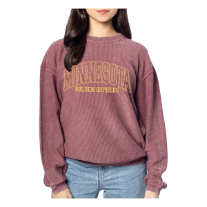 Minnesota Golden Gophers Chicka-D Women's Crew Large Maroon