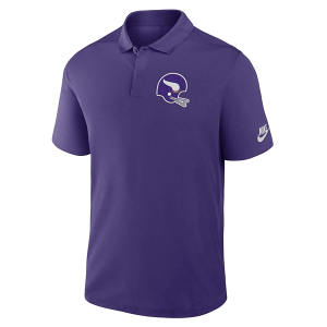 Minnesota Vikings Nike Victory Rewind Polo Medium Purple