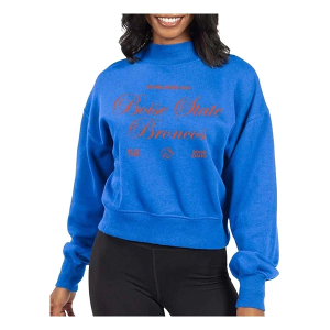 Boise State Broncos Chicka-D Women's Crew Large Royal