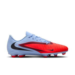 Adult Nike Phantom 6 Low Club FG/MG Molded Soccer Cleats M11/W12.5 Royal Tint/Bright Crimson