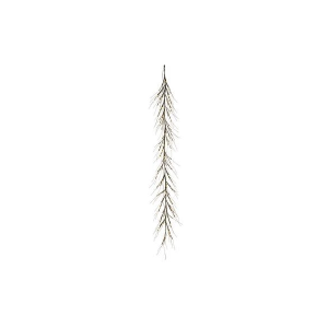 Allstate Floral 7' Faux Twig Garland With 120 LED Lights