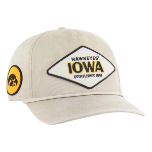 Iowa Hawkeyes 47 Brand Carin Hitch Adjustable Hat One Size Tan