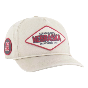 Nebraska Cornhuskers 47 Brand Carin Hitch Adjustable Hat One Size Tan