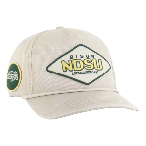North Dakota State Bison 47 Brand Carin Hitch Adjustable Hat One Size Tan