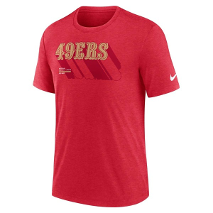 San Francisco 49ers Nike 2025 Logo T-Shirt 4XLarge Red