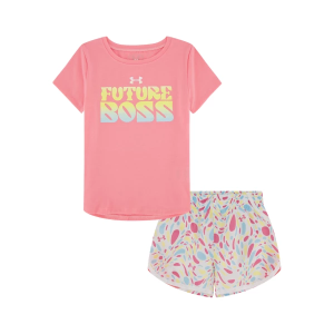 Girls' Under Armour Future Boss Set Toddler 2T Pink