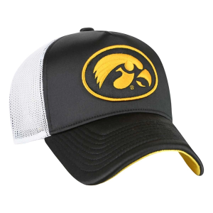 Iowa Hawkeyes 47 Brand Women's Izzy Offside Adjustable Hat One Size Black