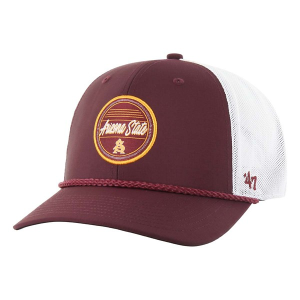 Arizona State Sun Devils 47 Brand BRR Fairway Trucker Adjustable Hat One Size Maroon