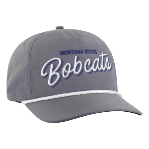 Montana State Bobcats 47 Brand BRR Fairway Hitch Adjustable Hat One Size Dark Grey