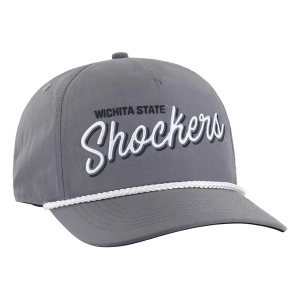 Wichita State Shockers 47 Brand BRR Fairway Hitch Adjustable Hat One Size Dark Grey