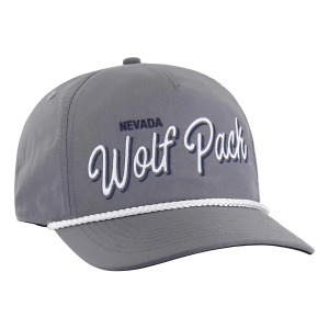 Nevada Wolf Pack 47 Brand BRR Fairway Hitch Adjustable Hat One Size Dark Grey