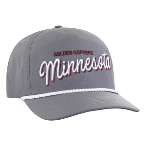 Minnesota Golden Gophers 47 Brand BRR Fairway Hitch Adjustable Hat One Size Dark Grey