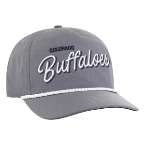 Colorado Buffaloes 47 Brand BRR Fairway Hitch Adjustable Hat One Size Dark Grey