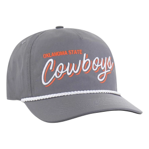 Oklahoma State Cowboys 47 Brand BRR Fairway Hitch Adjustable Hat One Size Dark Grey