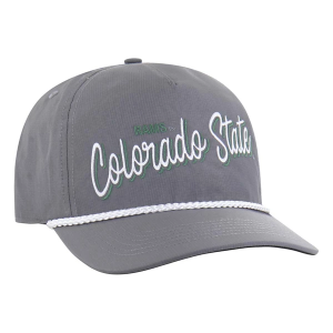 Colorado State Rams 47 Brand BRR Fairway Hitch Adjustable Hat One Size Dark Grey