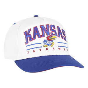 Kansas Jayhawks 47 Brand Roscoe Rope Adjustable Hat One Size White/Royal