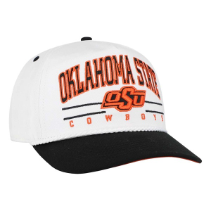 Oklahoma State Cowboys 47 Brand Roscoe Rope Adjustable Hat One Size White/Black