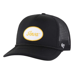 Iowa Hawkeyes 47 Brand Women's Rope Adjustable Hat One Size Black