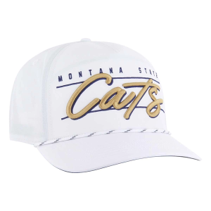 Montana State Bobcats 47 Brand Condor Hitch Adjustable Hat One Size White