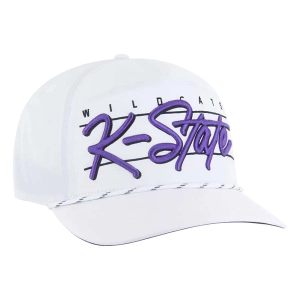 Kansas State Wildcats 47 Brand Condor Hitch Adjustable Hat One Size White