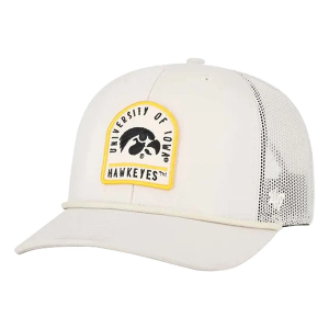 Iowa Hawkeyes 47 Brand Gravestone Hitch Adjustable Hat One Size Tan