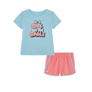 Girls' Under Armour Girl with Goals Set Baby 12 mo. Stream
