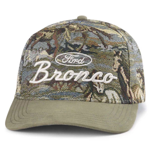 Men's American Needle Archibald Ford Bronco Snapback Hat One Size Army Green