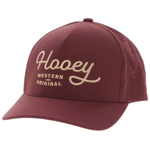 Men's Hooey OG Trucker Adjustable Hat One Size Maroon
