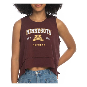 ZooZatZ Women's Minnesota Golden Gophers Flowy Tank