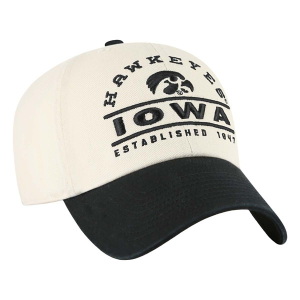 Iowa Hawkeyes 47 Brand Windham Cleanup Adjustable Hat One Size Tan