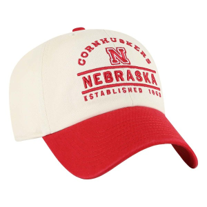 Nebraska Cornhuskers 47 Brand Windham Cleanup Adjustable Hat One Size Tan