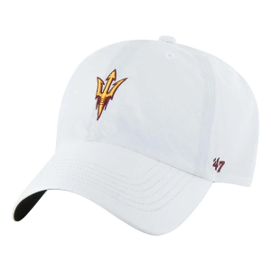 Arizona State Sun Devils 47 Brand BRR Cleanup Adjustable Hat One Size White