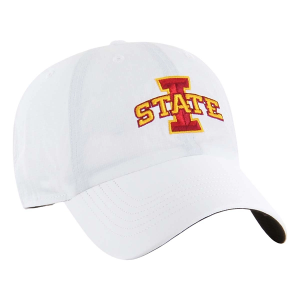 Iowa State Cyclones 47 Brand BRR Cleanup Adjustable Hat One Size White