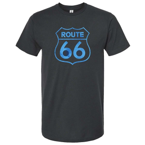 Men's Brew City Route 66 Foil T-Shirt 3XLarge Black