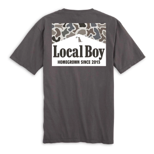 Men's Local Boy Outfitters Smoked Homegrown T-Shirt 2XLarge Grey