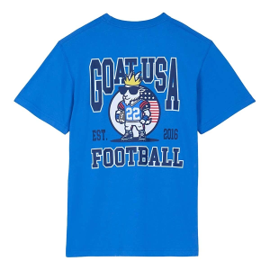 Kids' GOAT USA Football Action T-Shirt XLarge Royal
