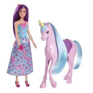 Barbie Doll and Unicorn