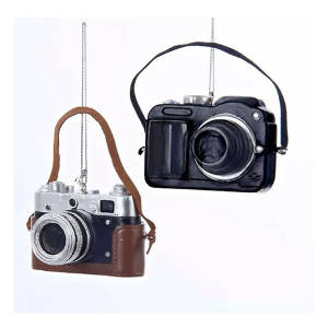 Kurt S. Adler Camera Ornament (Styles May Vary)