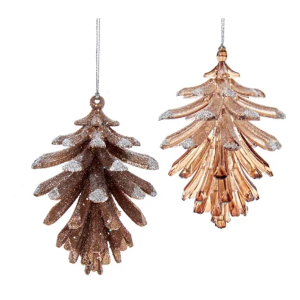 Kurt S. Adler Natural Brown Pinecone Ornament (Colors May Vary)