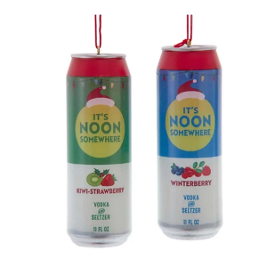 Kurt S. Adler "It's Noon Somewhere" Can Ornament (Styles May Vary)