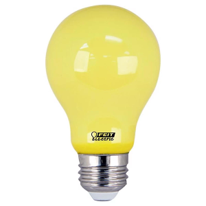 Feit Electric A19 E26 LED Yellow 60 Watt Bulb