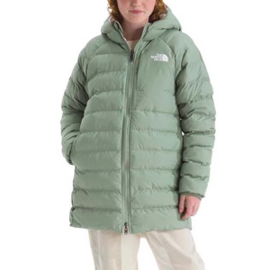Girls' The North Face Reversible Perrito Parka Large Slate Moss