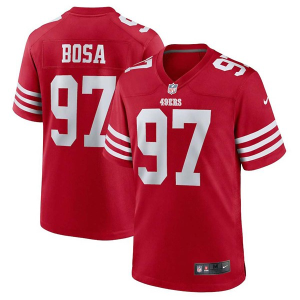 San Francisco 49ers Nick Bosa #97 Nike Alternate Game Jersey Medium Red
