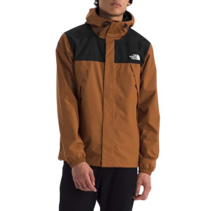 Men's The North Face Antora Rain Jacket Medium Burnt Umber Black