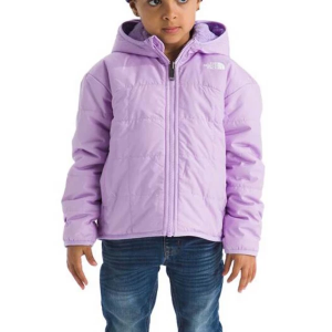 Girls' The North Face Reversible Shasta Full Zip Puffer Jacket Toddler 3T Lite Lilac