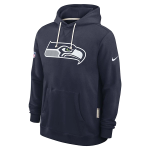 Seattle Seahawks Nike 2025 Sideline Standard Issue Hoodie Medium Navy