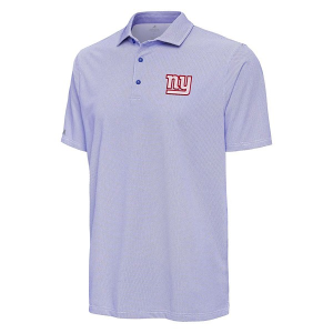 New York Giants Antigua Pave Polo XLarge Dark Royal/White
