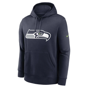 Seattle Seahawks Nike 2024 Club Hoodie 3XLarge Navy